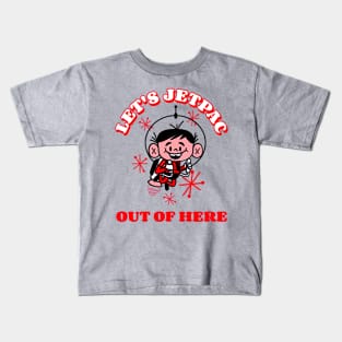 Jetpac Out of Here Kids T-Shirt